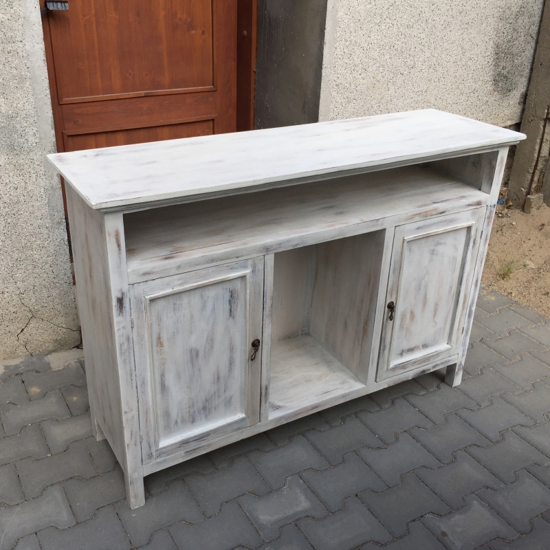 Vidiecka komoda s patinou 87x125x39cm