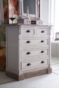 Vidiecká komoda so zásuvkami 80x88x40cm