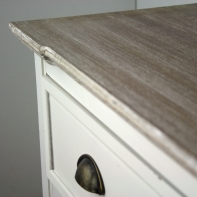 Vidiecká komoda s tromi zásuvkami 89x66x40cm