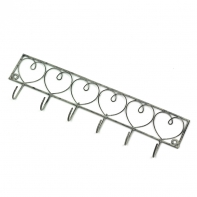 Vešiačik so srdiečkami 6 háčikov 34cm