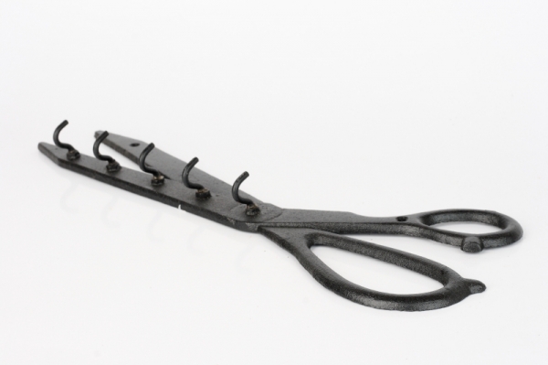 Vešiak 5 háčikov nožnice 34cm