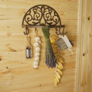 Vešiak do kuchyne na hrnčeky/na bylinky