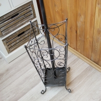 Vešiak do predsiene kovový čierny Provence 173cm