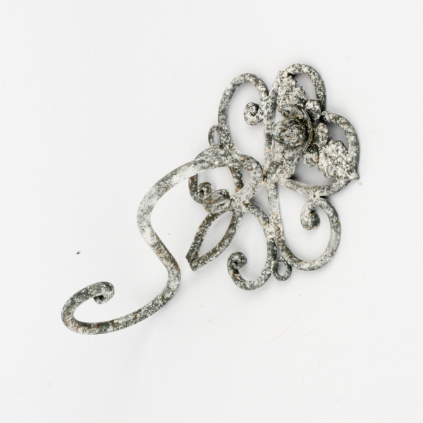 Vešiak háčik s výraznou patinou 21cm