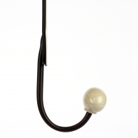 Vešiak na kabáty kovový ruže 8x19cm