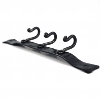 Vešiak na kabáty ručne kovaný 3 háčiky 42cm