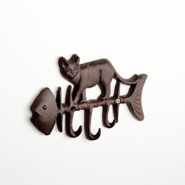 Vešiak na kľúče a vodítko mačka 19,3x4,8x18,3cm