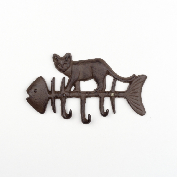 Vešiak na kľúče a vodítko mačka 19,3x4,8x18,3cm