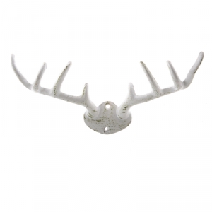 Vešiak na kľúče biely 22x11x3,2cm