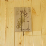 Vešiak na kľúče Levanduľa