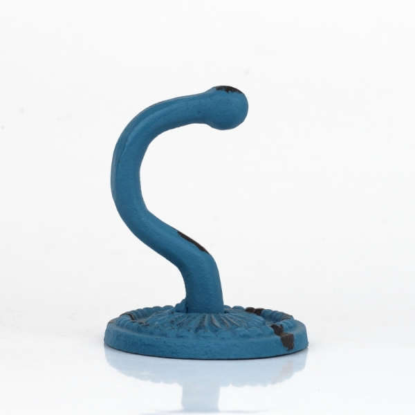 Vešiak na kľúče retro modrý 8,5x6cm