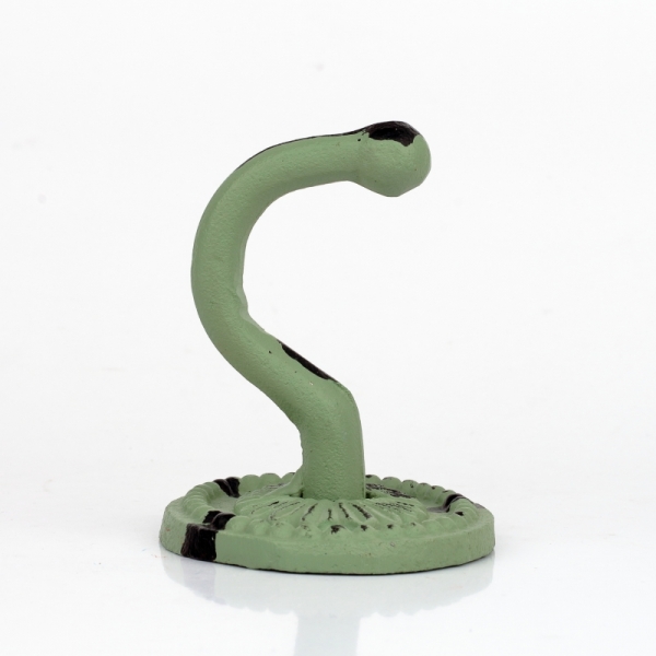 Vešiak na kľúče retro zelený 8,5x6cm