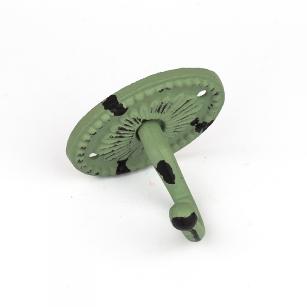 Vešiak na kľúče retro zelený 8,5x6cm