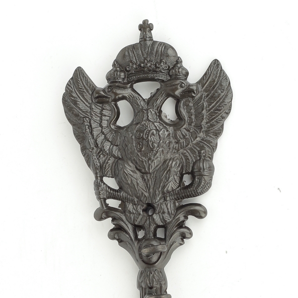 Vešiak na kľúče v tvare historického kľúča 27 x 10 cm kov