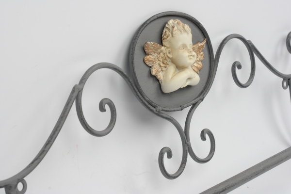 Vešiak na uteráky anjel 53x8x22cm