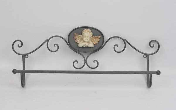 Vešiak na uteráky anjel 53x8x22cm