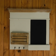 Vešiaková stena s tabuľou Novaline 62x67 cm