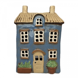 Veselý keramický domček 16 x 23 x 10,5 cm