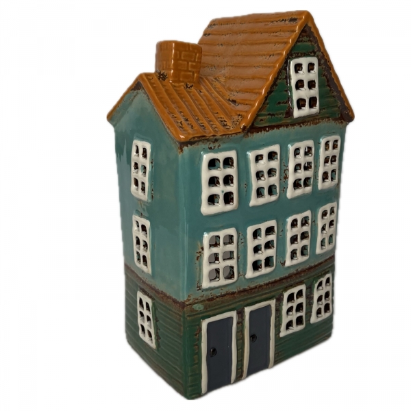 Vianočný svietiaci domček 15x23,5x10cm Typ E