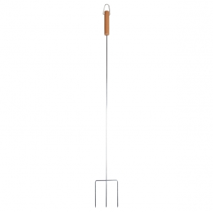 Vidlička na opekanie s tromi hrotmi dĺžka 75,2 cm