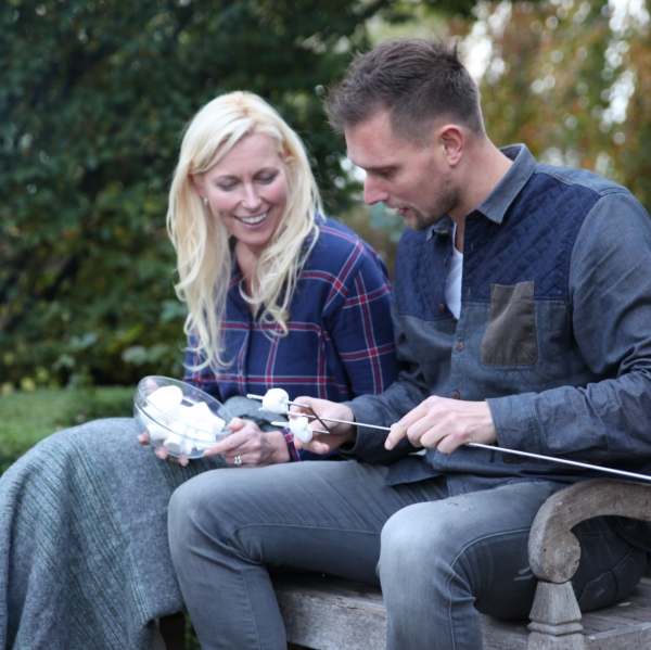 Vidlička na opekanie s tromi hrotmi dĺžka 75,2 cm