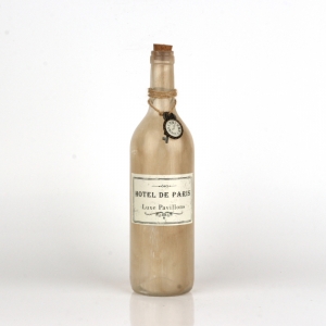 Vintage fľašu Hotel de Paris 29cm