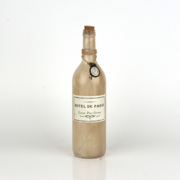 Vintage fľašu Hotel de Paris 29cm