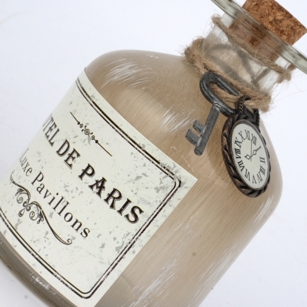 Vintage fľaštička s korkovým štupľom 9cm