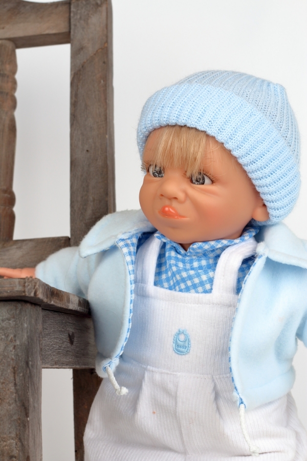 Vinylová bábika chalan Toník 38cm