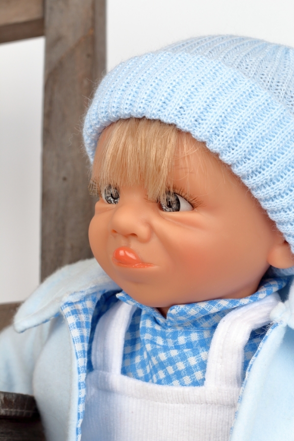 Vinylová bábika chalan Toník 38cm