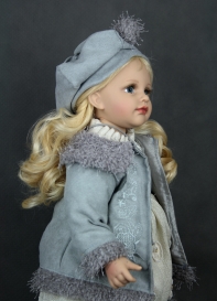 Vinylová bábika Mia 53cm