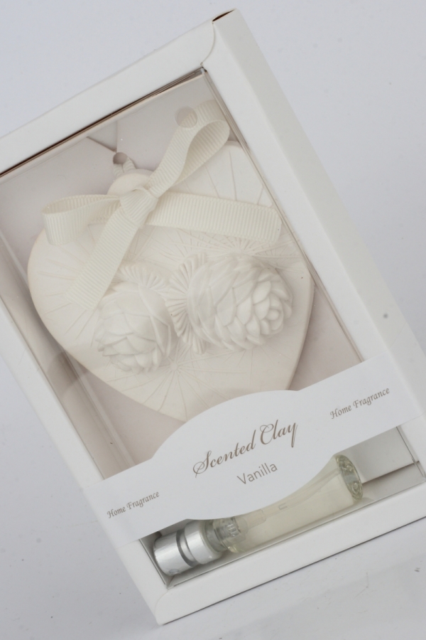 Vonná dekorácie vonný íl + esencie vanilka 5ml