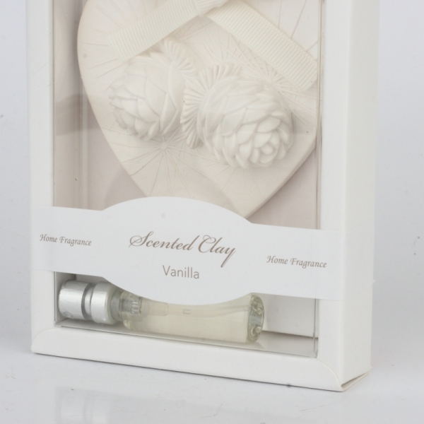 Vonná dekorácie vonný íl + esencie vanilka 5ml