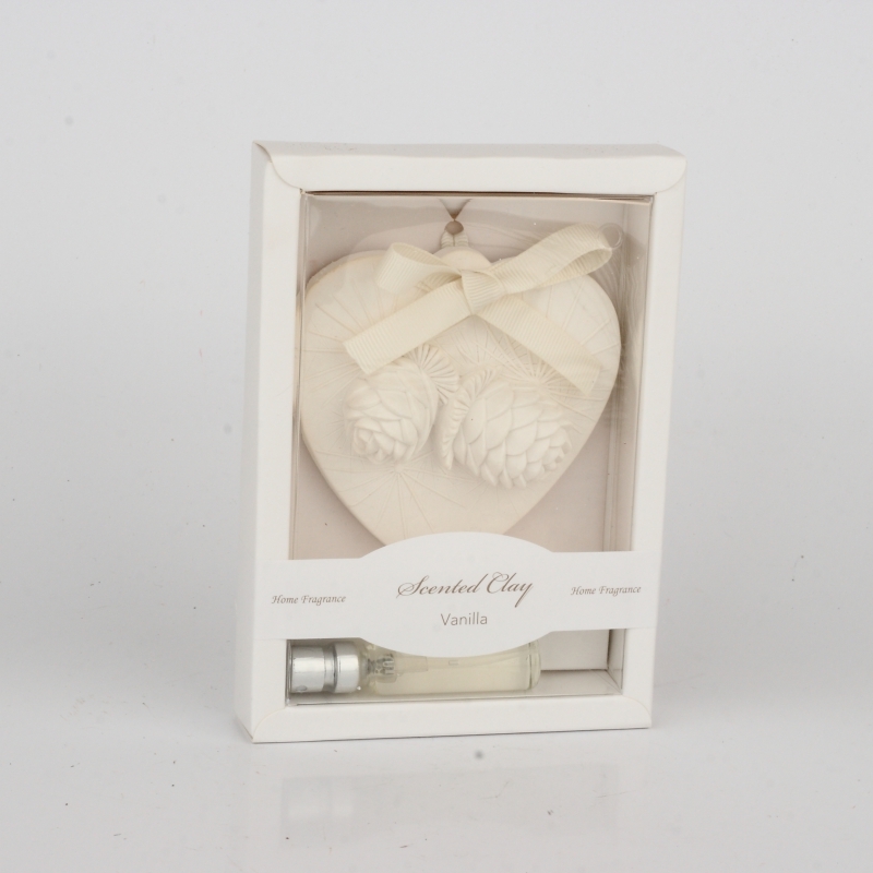 Vonná dekorácie vonný íl + esencie vanilka 5ml