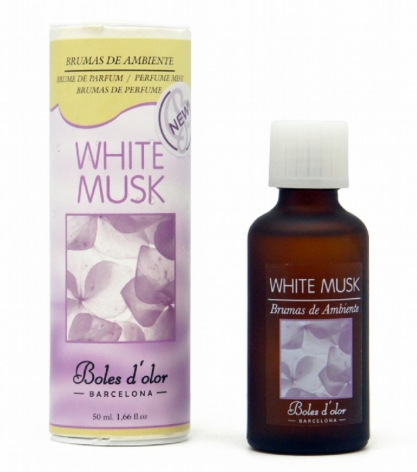 Vonná esencia do aromalampy / difuzéra Boles d olor White musk 50ml