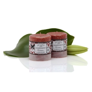 Vonná sviečka MALINOVÝ POLIBOK 6,5cm