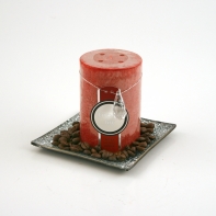 Vonná sviečka Pohoda pri krbe 10cm