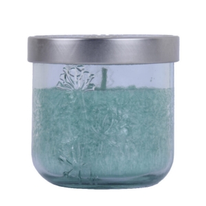 Vonná sviečka v pohári s púpavou - Aloe