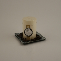 Vonná sviečka Velvet Cream 10cm