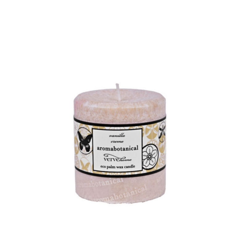 Vonná sviečka z palmového vosku - vanilka 6,5 cm