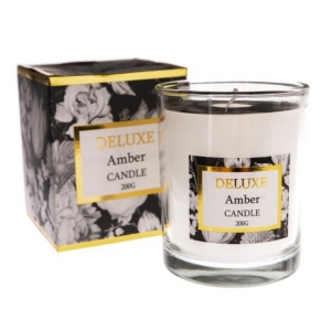 Vonné sviečky jantár 200g