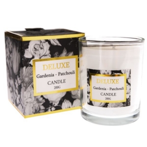 Vonné sviečky pačuli/gardénie 200g