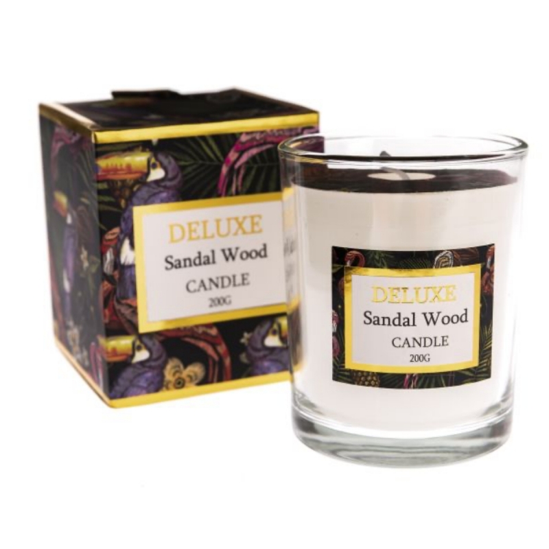 Vonné sviečky santalové drevo 200g