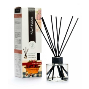 Vonný difuzér Boles d´olor MIKADO Black edition 125 ml Frutos Rojos
