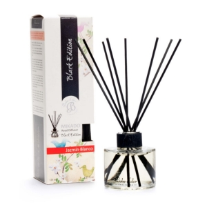 Vonný difuzér Boles d´olor MIKADO Black edition 125 ml Jazmín Blanco
