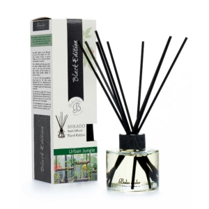 Vonný difuzér Boles d´olor MIKADO Black edition 125 ml Urban Jungle