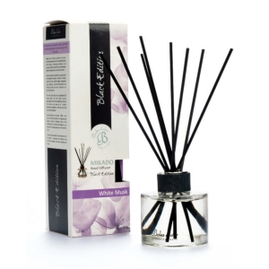 Vonný difuzér Boles d´olor MIKADO Black edition 125 ml White Musk