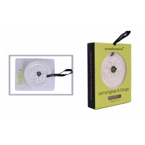 Vonný disk Aromabotanical citrónová tráva / zázvor 10cm