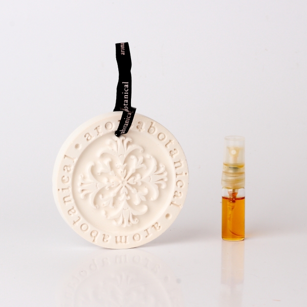 Vonný disk Aromabotanical citrónová tráva / zázvor 10cm