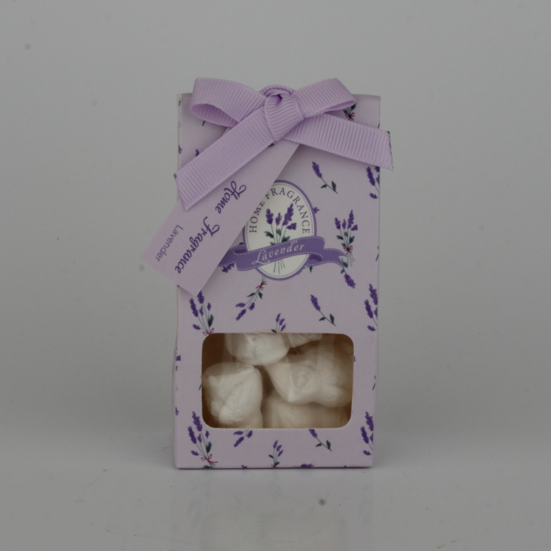 Vonný íl levanduľa -srdíčka 5,5x10x3cm